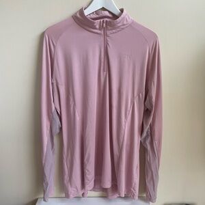 Smartpak PIPER 1/4 zip Long Sleeve Sunshirt Equestrian Dusty Rose
